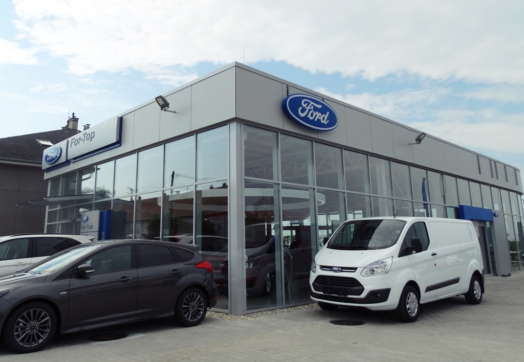 FORD-TOP Ford Autószalon kivitelezése